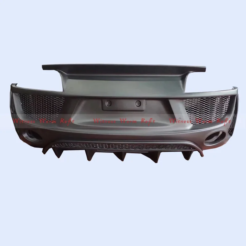 High quality FRP Unpainted / Carbon Fiber Car body kits Front bumper Rear bumper Side skirts Car Styling For Audi R8 Body Kit