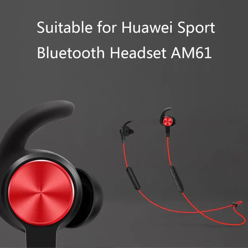 Auriculares de silicona S/M/L con gancho para la oreja, funda de silicona suave para Huawei Sport, auriculares Bluetooth AM61, 3 pares