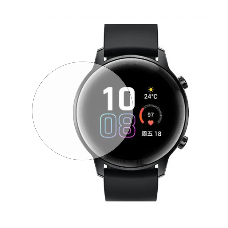 Мягкая ТПУ Прозрачная защитная пленка для Huawei Honor Magic Watch 2 42 мм 46 мм Magic2 Смарт-часы Защитная пленка для экрана (не стекло