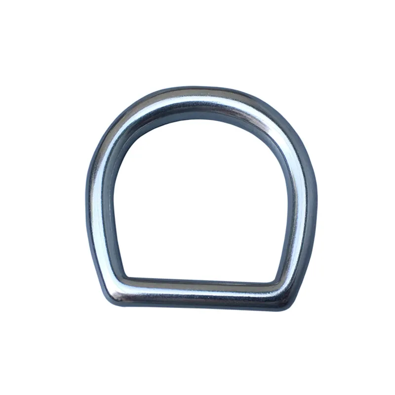 10pcs Stainless Steel Buckle Heavy Dee Ring Belt Buckle 37mm