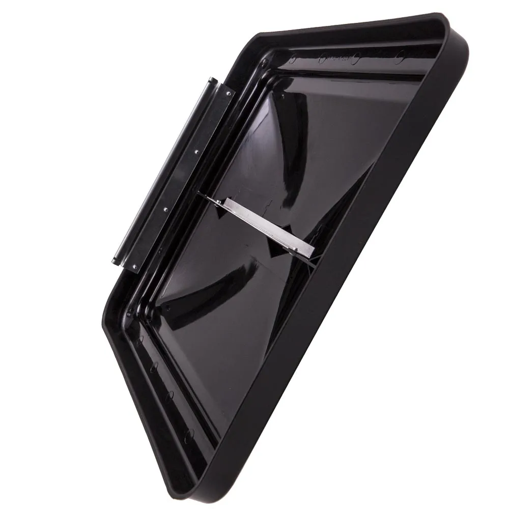 MAXPEEDINGRODS Black RV Roof Vent Lid Cover Ventline Air Flow Cover for Camper Trailer 14