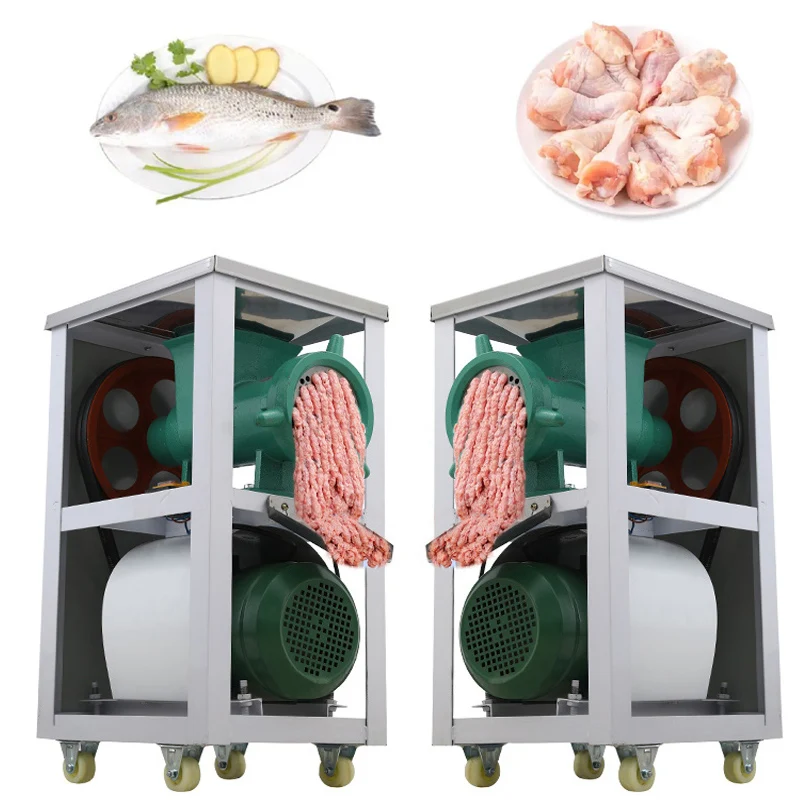 المفرمة التجارية الصناعية المستخدمة الكهربائية التجارية اللحوم ومفرمة العظام كسارة العظام