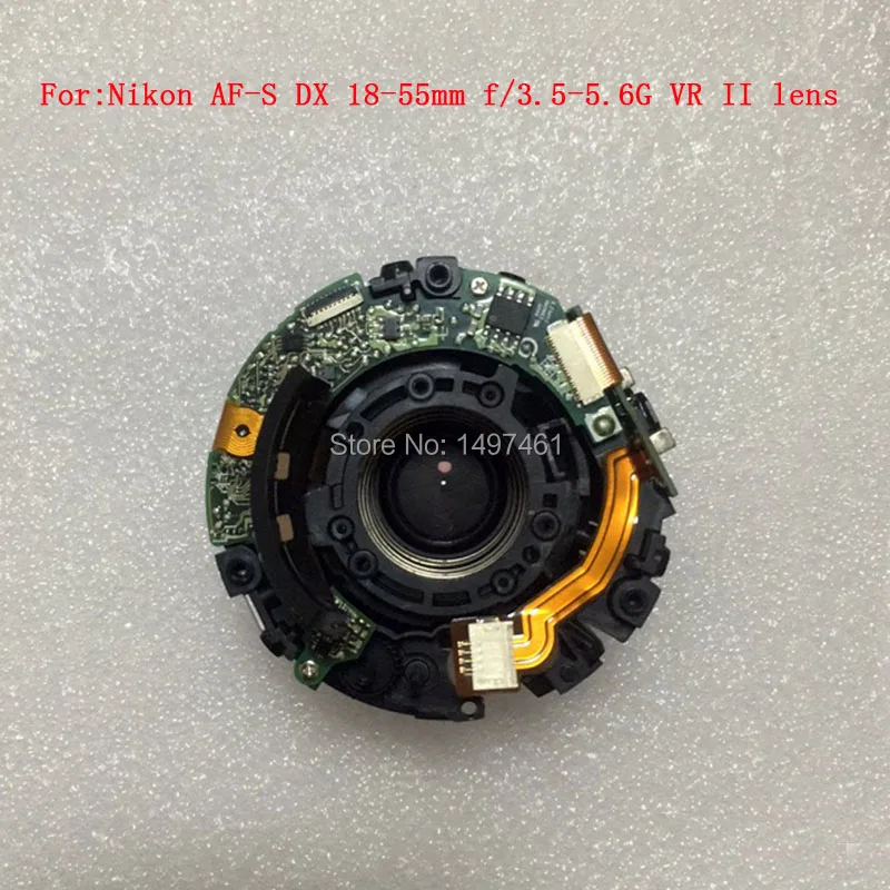 Ouverture assy + réparation de la carte principale pour objectif Nikon AF-S DX 18-55mm f/3.5-5.6G VR II