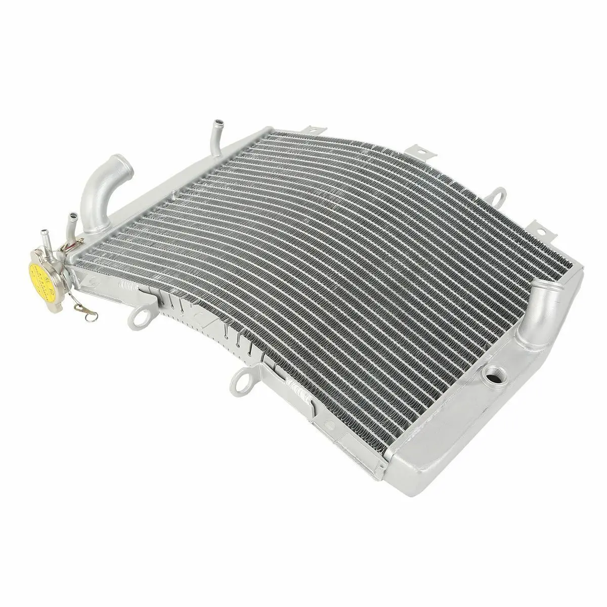 Motorcycle Radiator Cooler For Kawasaki NINJA ZX6R ZX-6R ZX600 1998 1999 2000 20001 2002 ZZR600 ZX600J 2005-2008 Aluminum