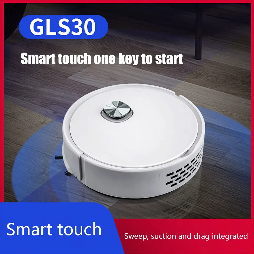 تصميم جديد روبوت لأغراض التنظيف آلة كنس فراغ قابلة للشحن السيارات الذكية هادئة منخفضة الضوضاء أدوات مفيدة المنزلية الحالية