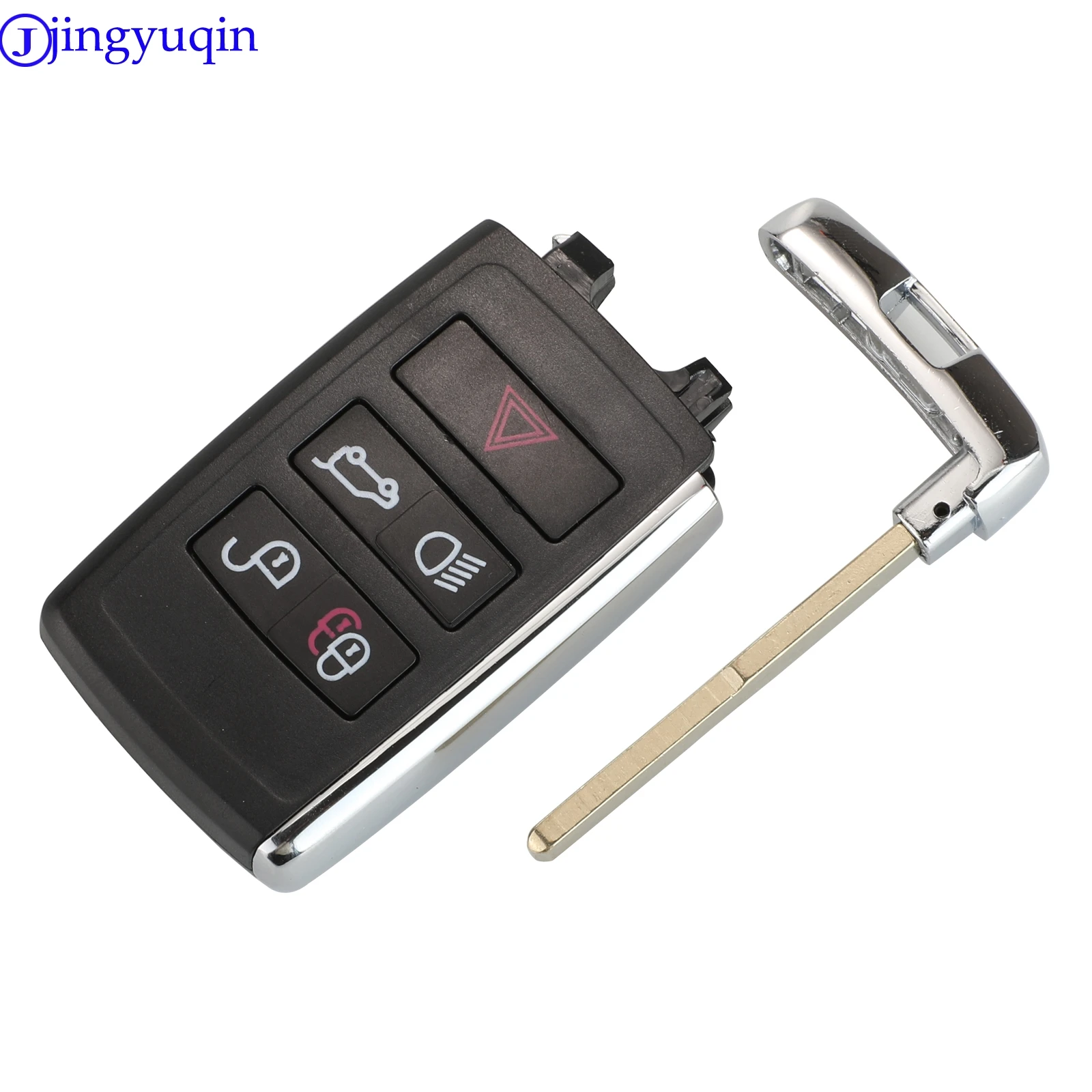 jingyuqin Modified Car Key Shell For Land Rover Range Sport Discovery 4 Evogue LR4 2010-15 Refit for XE XFL Et Jaguar Freelander