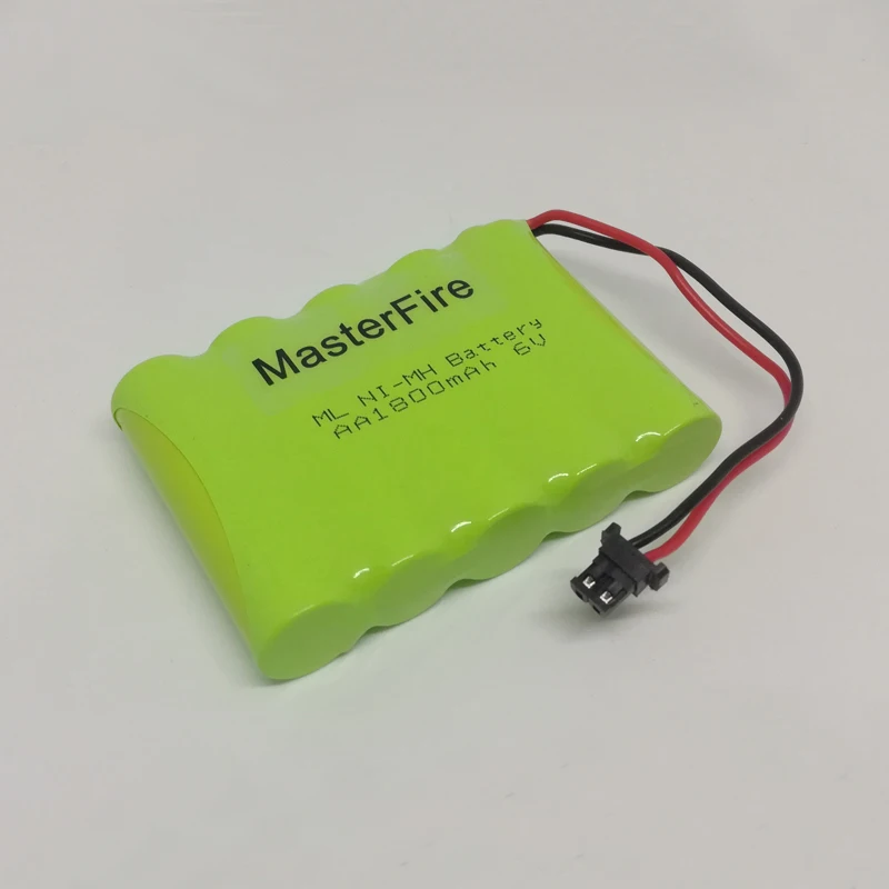 4pcs/lot MasterFire 6V AA 1800mah Battery Cell Rechargeable Ni-MH Batteries Pack For RC Toys Cars Tanks Robots Boats Trucks Guns