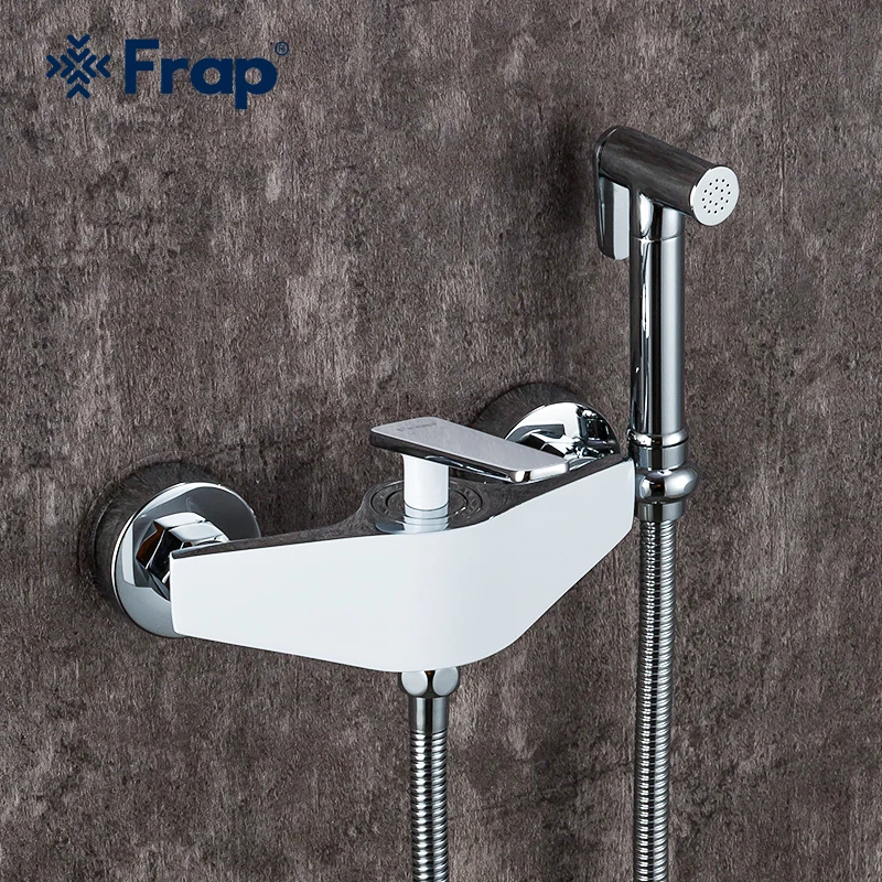 

Frap Bidet Faucets Wall Mounted Bathroom Shower Tap Bidet Toilet Sprayer Bidet toilet Washer Mixer Faucet F2058