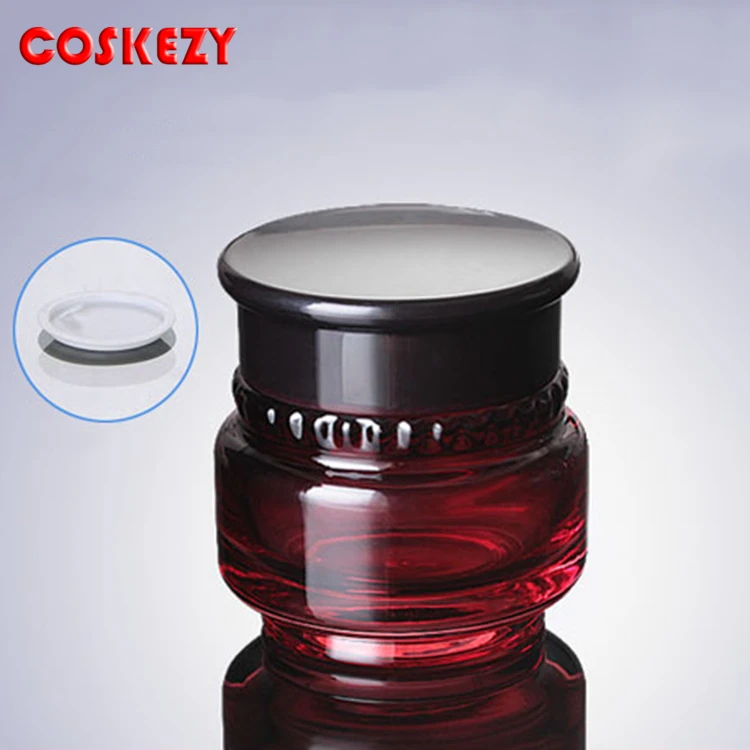 

50g round cream jar with cover, empty high grade cosmetic container jars for face cream 1.7oz