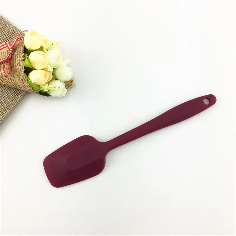 Baking Scraper Cake Baking Tool Food Grade Non Stick Spatula Butter Spoon Cooking Silicone Spatula Rubber Shovel Bakery Tools