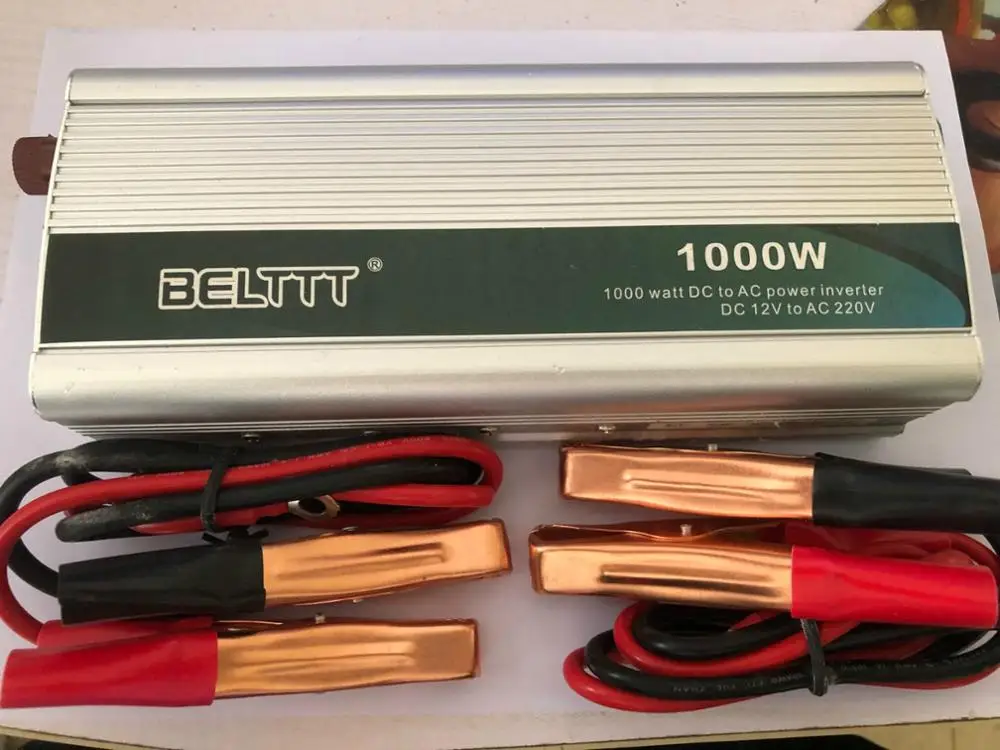 

1000W Car 12v DC in 220v AC out Power Inverter