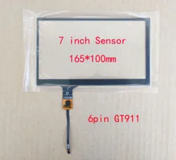 7 Inch Car Radio Touch Screen Sensor Digitizer  LXH-TPC0037-677-v5 DZPG7.0-917 165*100MM 164*99MM GT911/615 1024*600