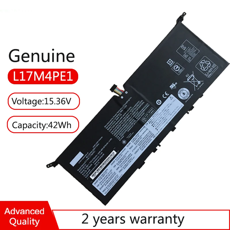 

Genuine L17M4PE1 L17S4PE1 L17C4PE1 Laptop Battery For Lenovo Yoga S730-13IWL,IdeaPad 730S-13IW 5B10R32749 5B10R32748 81J0001GGE