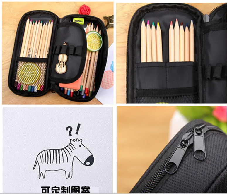 The Walking Dead Pencil Case Boys Girls Pencil Pouch Multifunction Sotrage Bags Children School Stationery Bag Kids Wallet