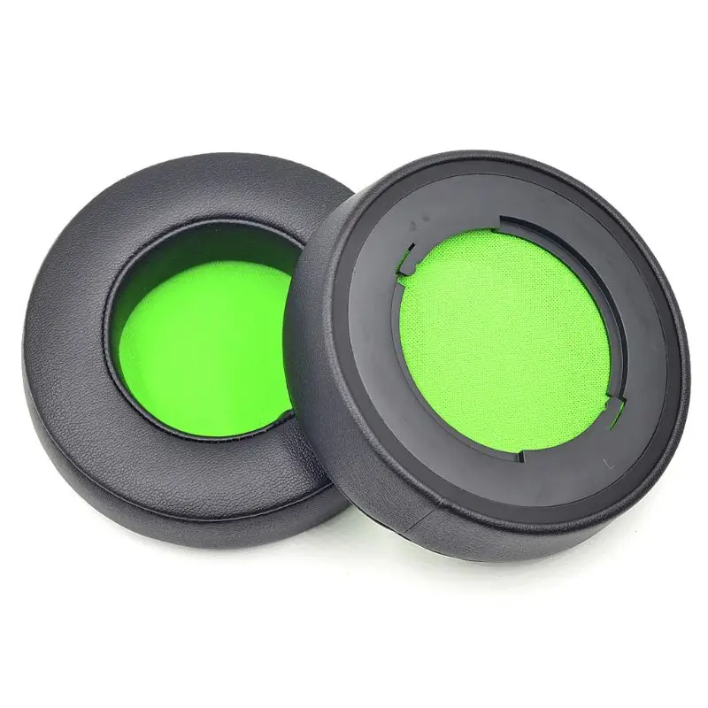 1 paar Gaming Kopfhörer Kissen Runde schaum Form Für Razer Kraken 7,1 Pro
