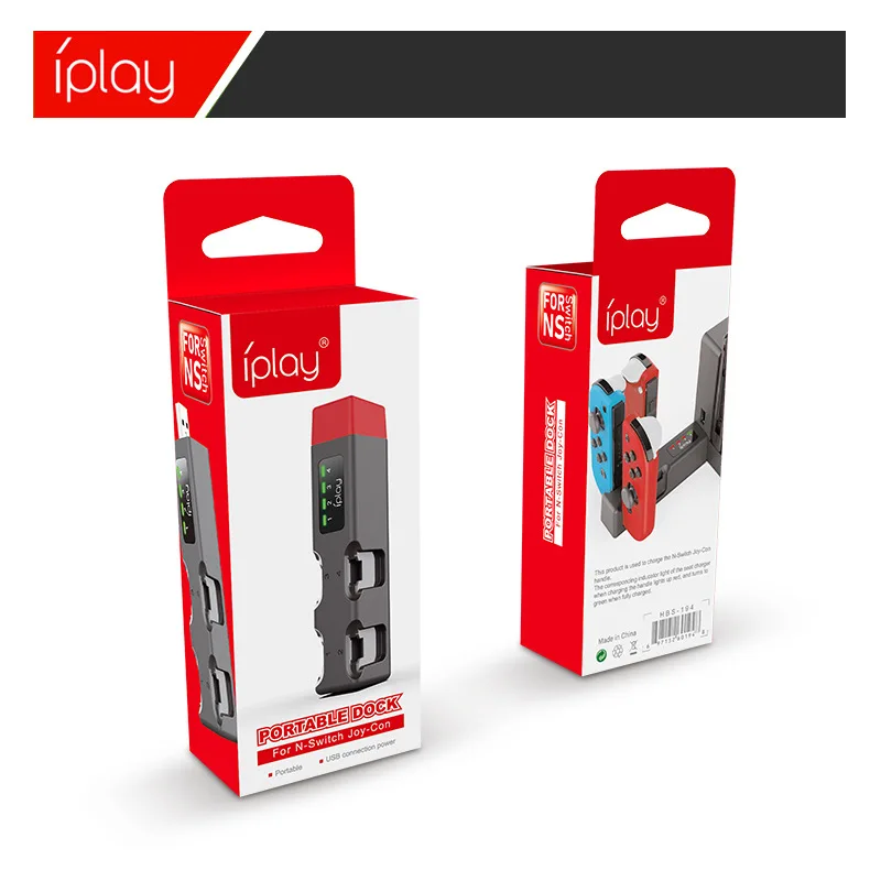 휴대용 미니 USB 허브 무선 충전기 닌텐도 스위치 조이 콘 NS 컨트롤러 액세서리에 대한 4 충전 기지국 홀더