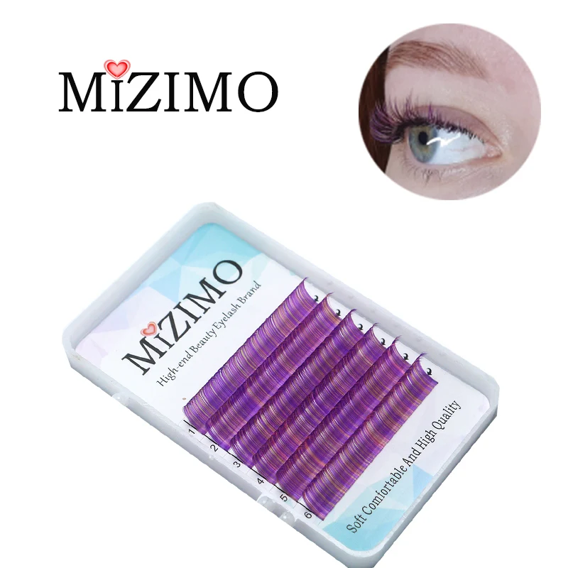 Black and White Two-Color Grafted Eyelashes Hand-Made Artificial Mink Personalized Flowering Eyelash Extension Tool