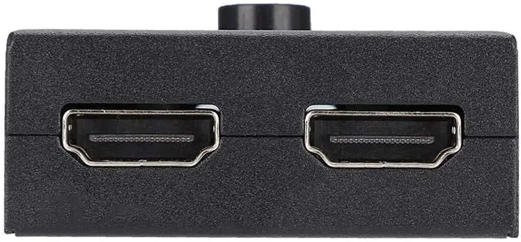 Switcher HDMI con porta HDMI supporto 3D fino a 1080P e risoluzione 4K x 2K selettore HDMI 5.1Gbps Plug and Play bidirezionale