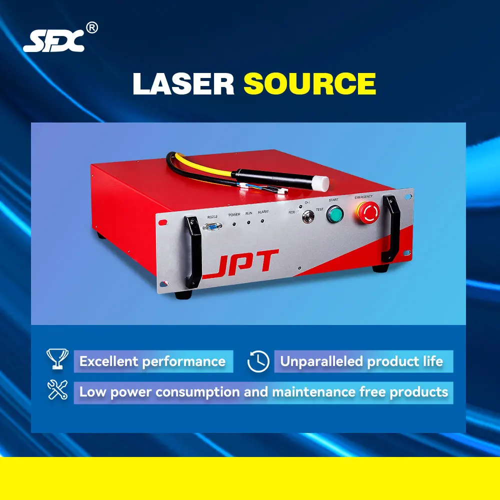 9013 SFX Optical Fiber Laser Cutter 1500W JPT Metal Laser Cutting Machine 900*1300 Cutting Area