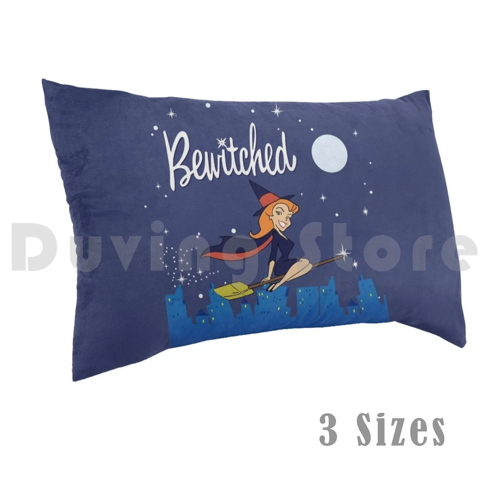 Bewitched Shirt , Sticker , Badge , Pillow Case Printed 35x50 Bewitched Tv Samantha Endora Darrin Darren