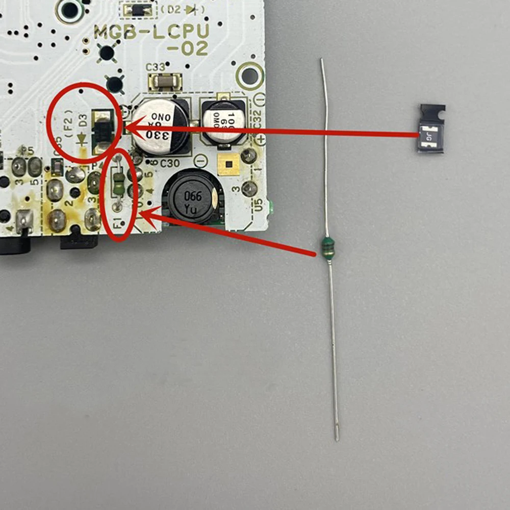 F1 F fuse For GBP Fuse  Motherboard Repair Component