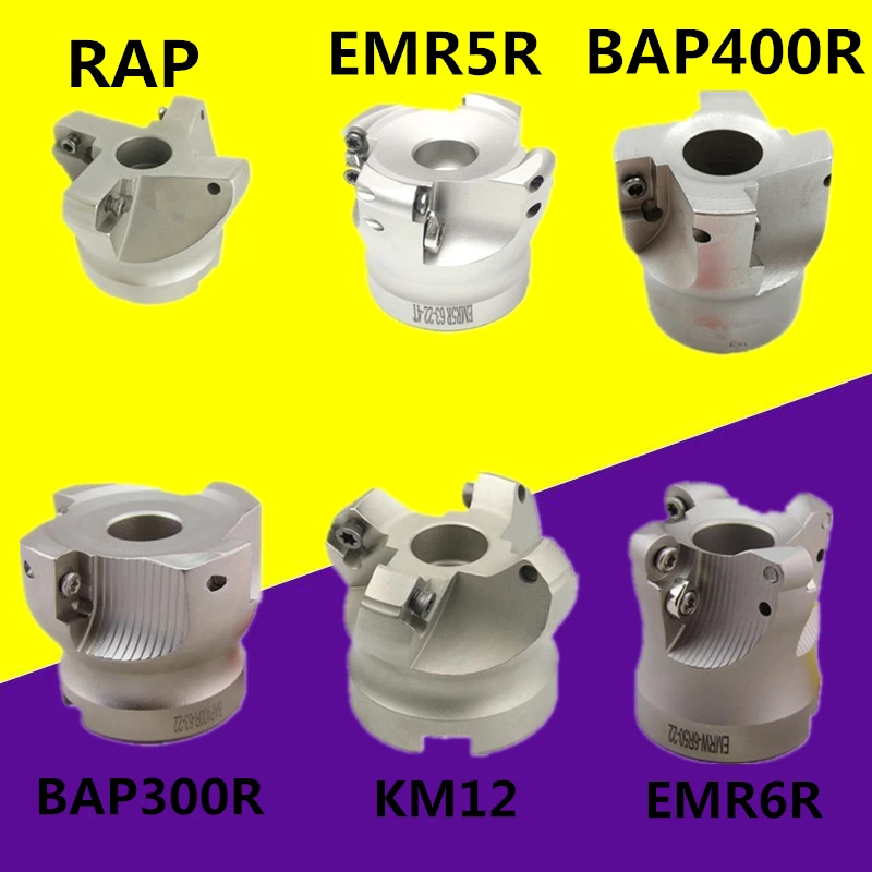 

Фрезерный держатель для фрезерного станка BAP400R BAP300R RAP300R RAP400R KM12 EMR5R EMRW6R 63 22 4T 5T 6T