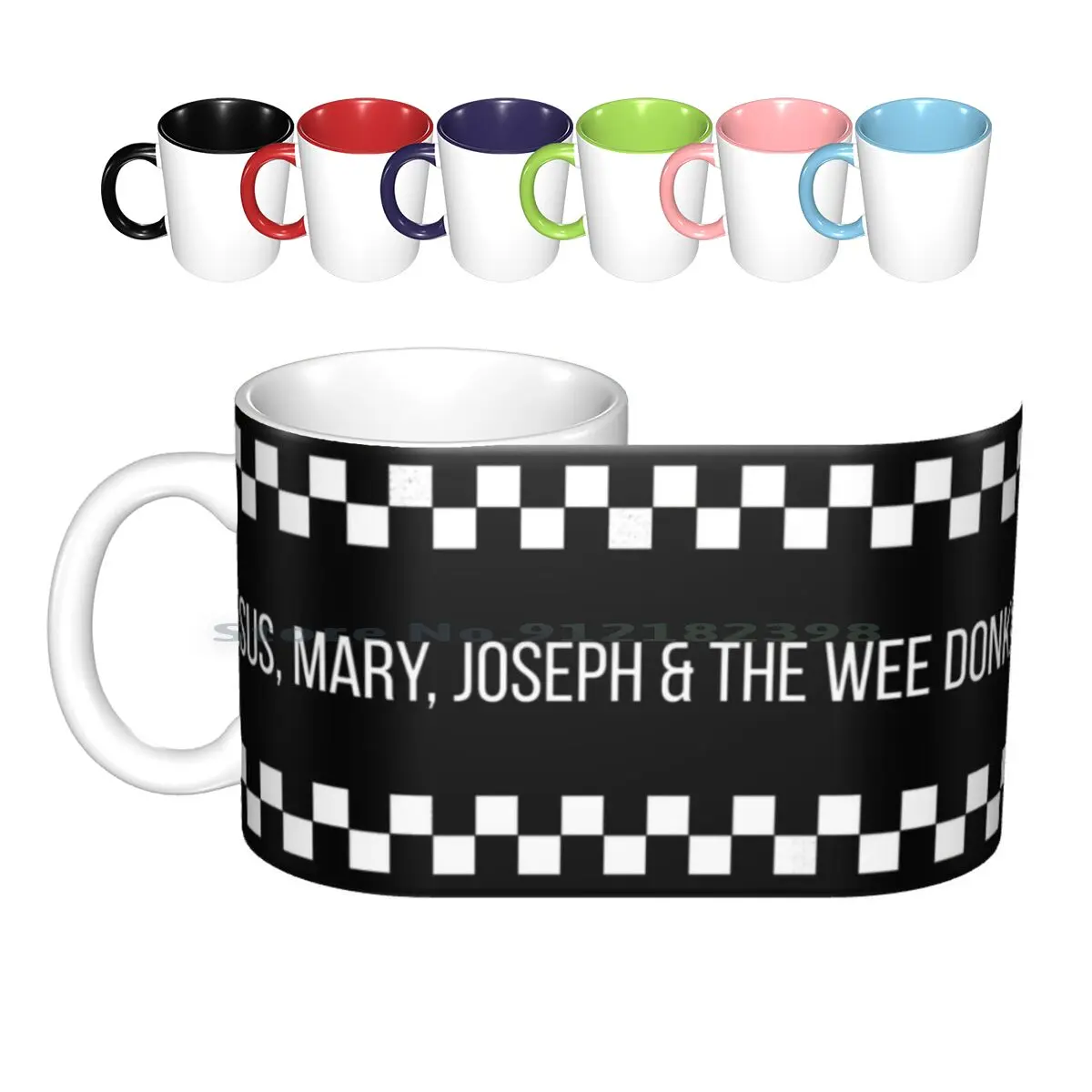 “jesus , Mary , Joseph & The Wee Donkey” Ceramic Mugs Coffee Cups Milk Tea Mug Line Of Duty Makes Hastings Ted Steve Arnott