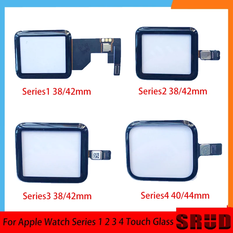 1Pcs LCD Touch Screen Digitizer Glass Lens Panel For Apple Watch series SE 8 2 3 4 5 6 7 9 49mm 42mm 40mm 44mm Repairing parts