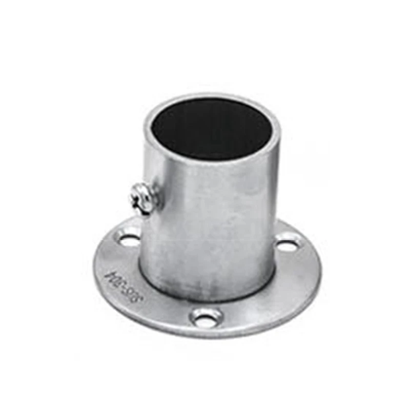 Stainless Steel Closet Rod Flange Holder for Pipe (16mm/19mm/22mm/25mm/32mm) Dropshipping