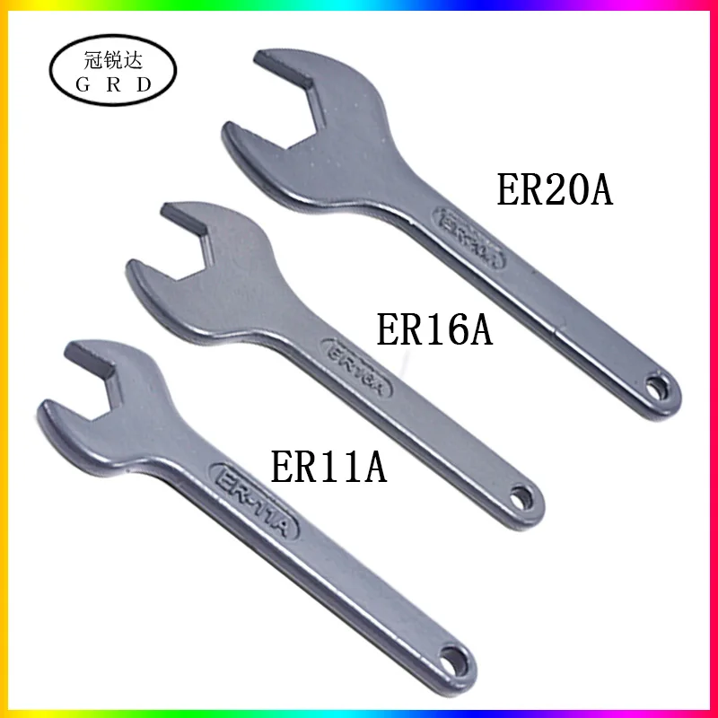 1piece er8a er11 er16 er20 wrench of collet chuck Er CNC lathe milling tool shank spindle nut wrench tool holder spindle