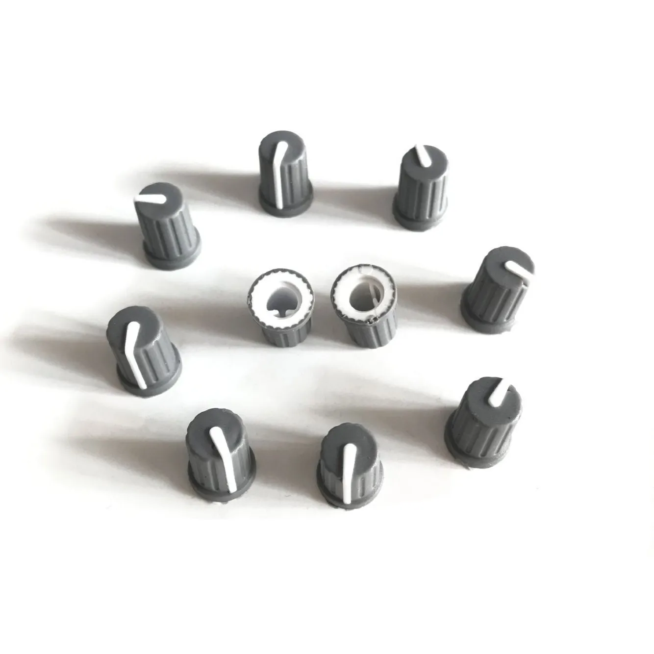 10PCS/LOT OEM knob For Pioneer TRIM DJM800, DJM900, DJM2000 spare part DAA1204 Gray Color