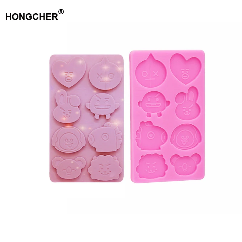 

New Paris BaguetteTraychocolate Shiny Fashion Jewelry Jewelry Epoxy Silicone Molud DIY Handmade Chocolate Cake Biscuit Clay Mold