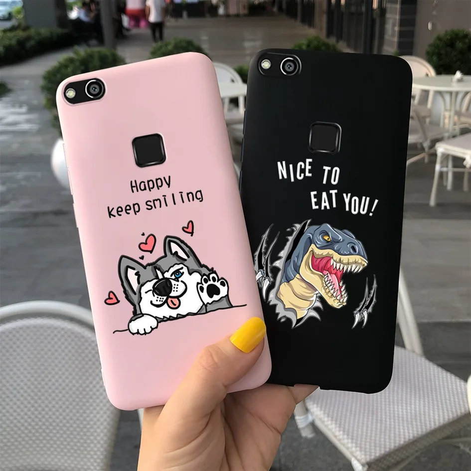 For Cover Huawei P10 Lite Case Colorful Daisy Flowers Floral Painted Matte Cases For Huawei P10Lite Coque WAS-LX1 LX2 LX3 Fundas