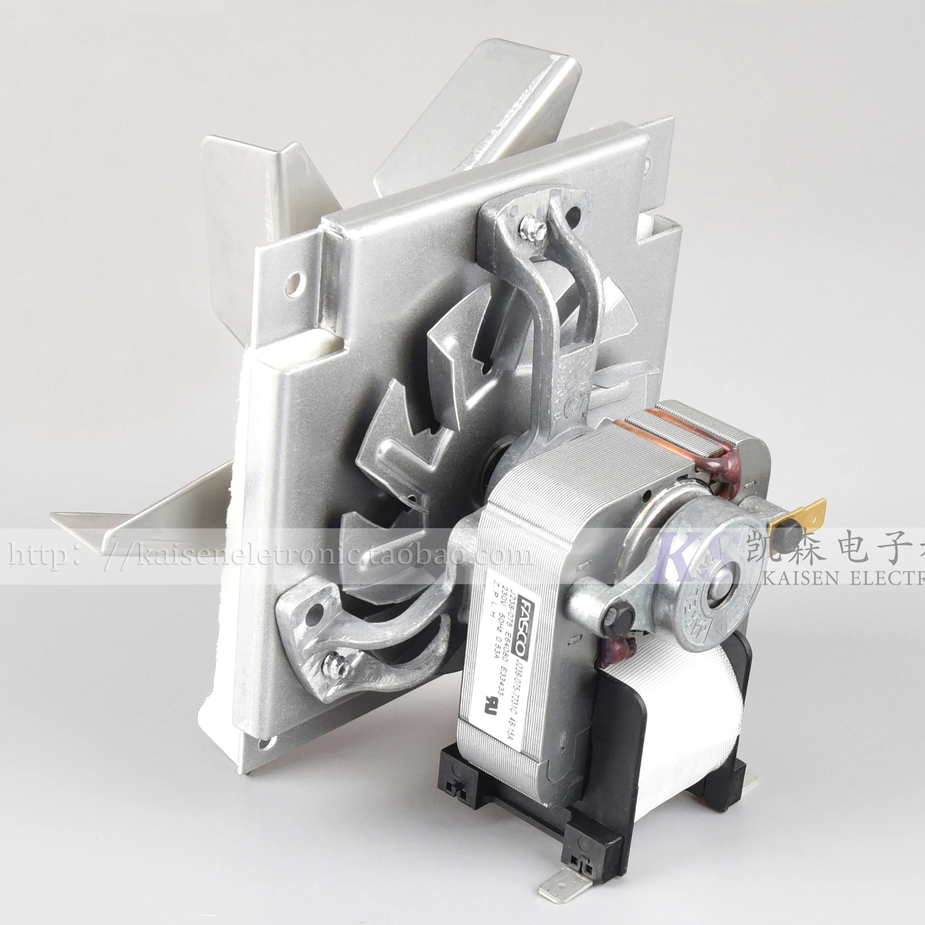 J238-075-7231C Heating Gas Stove Burning Wood Grain Furnace Heating Stove Air Supply High Temperature Resistant Motor Fan