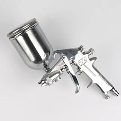 1.5mm Nozzle Pneumatic Spray Gun Household Aluminum Alloy Sprayer Adjustable Paint Spray Gun for Car/Furniture