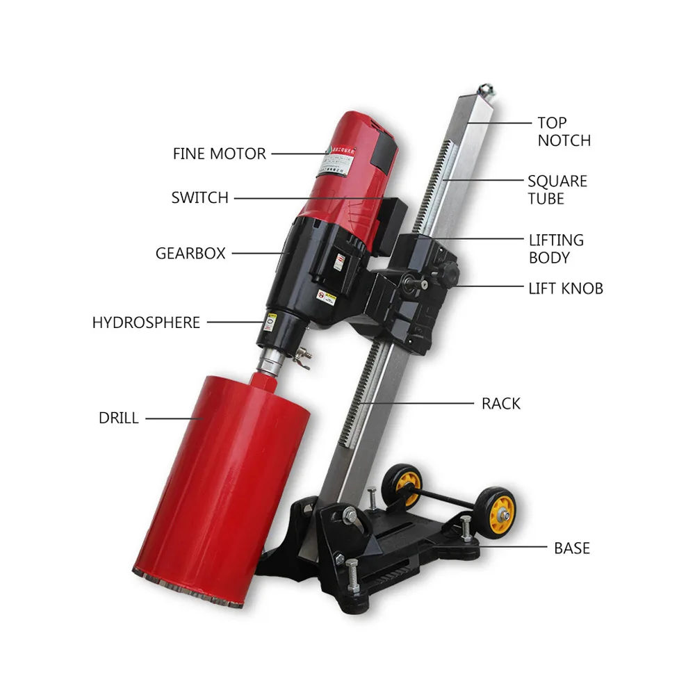 JT-350B Horizontal With Angle Diamond Drilling Machine Rhinestone