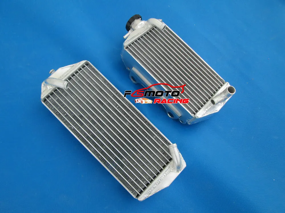 Aluminum Radiator Racing For SUZUKI RMZ450 RMZ 450 2007 07