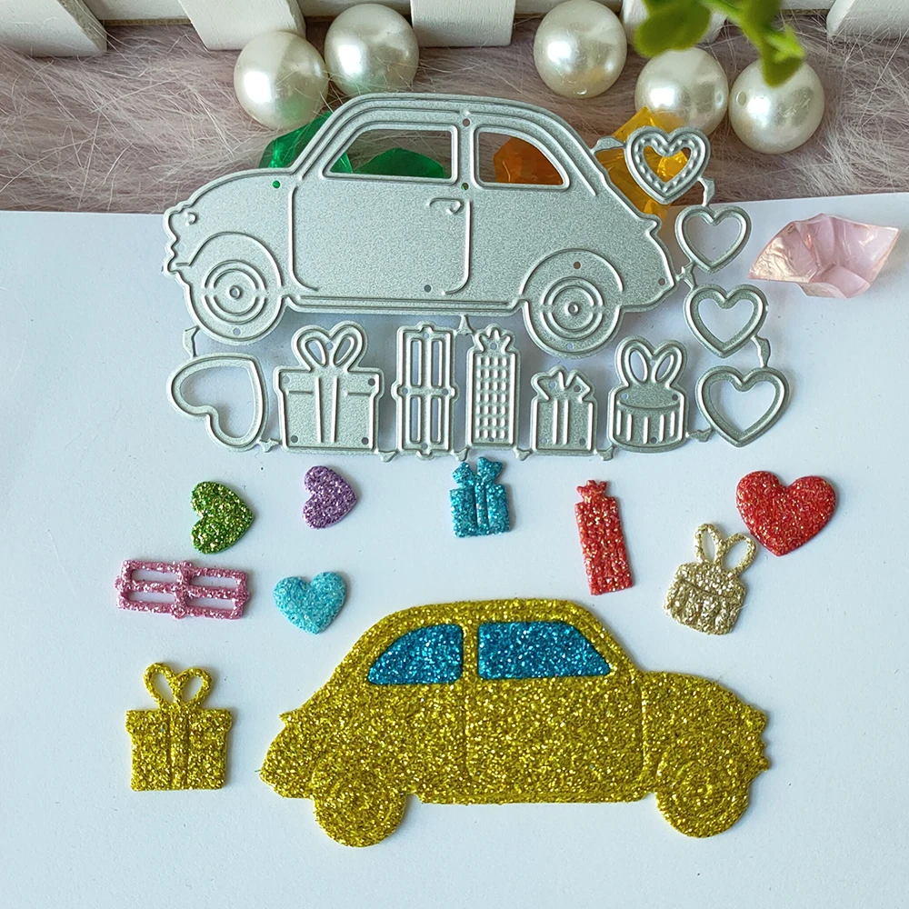 

New Cars metal cutting die mould scrapbook decoration embossed photo album decoration card making DIY handicrafts