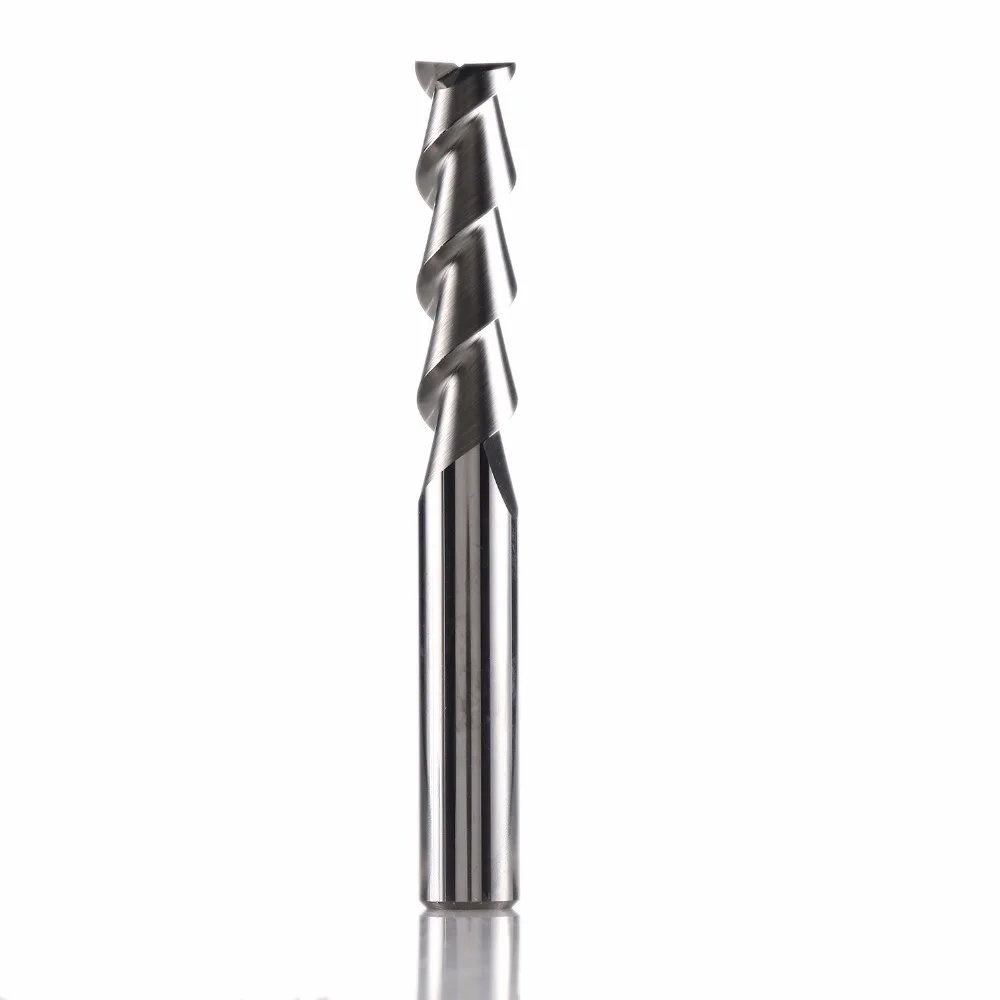 5pcs/lot AL-2E-D6.0   End mill 6 mm  high machining efficiency solid carbide uncoated aluminium milling cutter