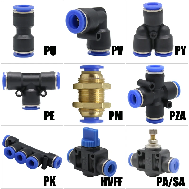 Pneumatic Fittings …