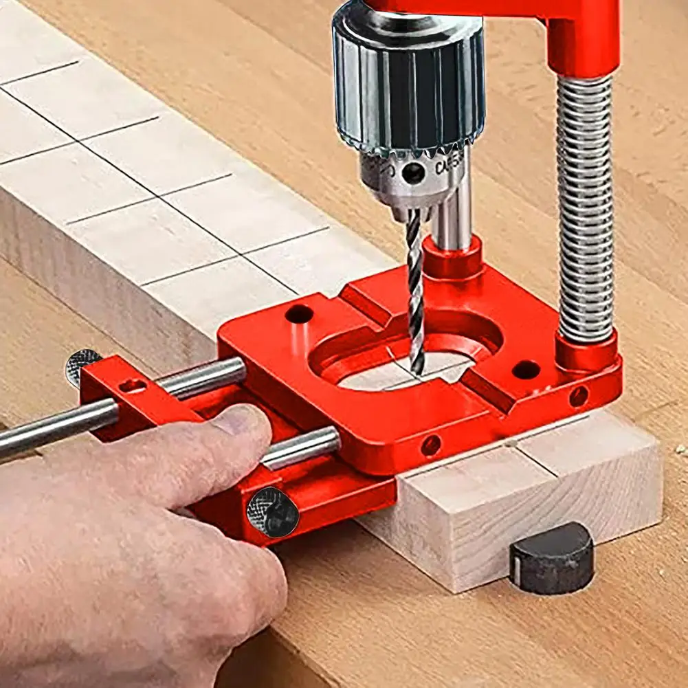 Hole Puncher Locator Door Opener Cabinets Tool Concealed Drilling Woodworking Drilling Locator Precision Locator