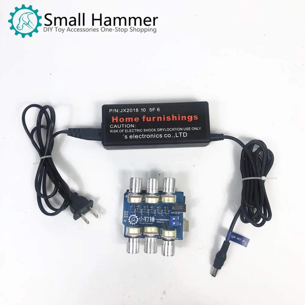 SNAR30 6DOF servo control kit arduino potentiometer knob