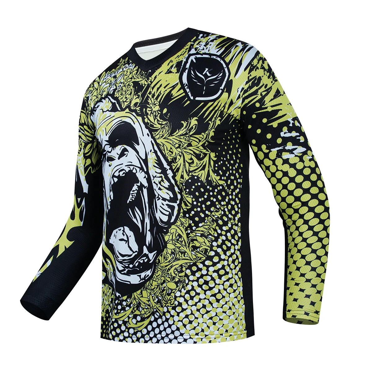 

KEYIYUAN Autumn Long Sleeve Bike Shirt Motocross Jersey Men Downhill Clothing MTB Bicycle Cycling Mallots Ciclismo Moto Cross