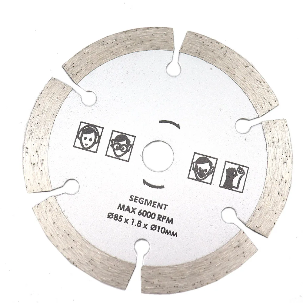 1 stücke 85 mm 10mm/15mm mini kreissäge blatt holz schneiden für beton schlitzen trocken geschnitten marmor