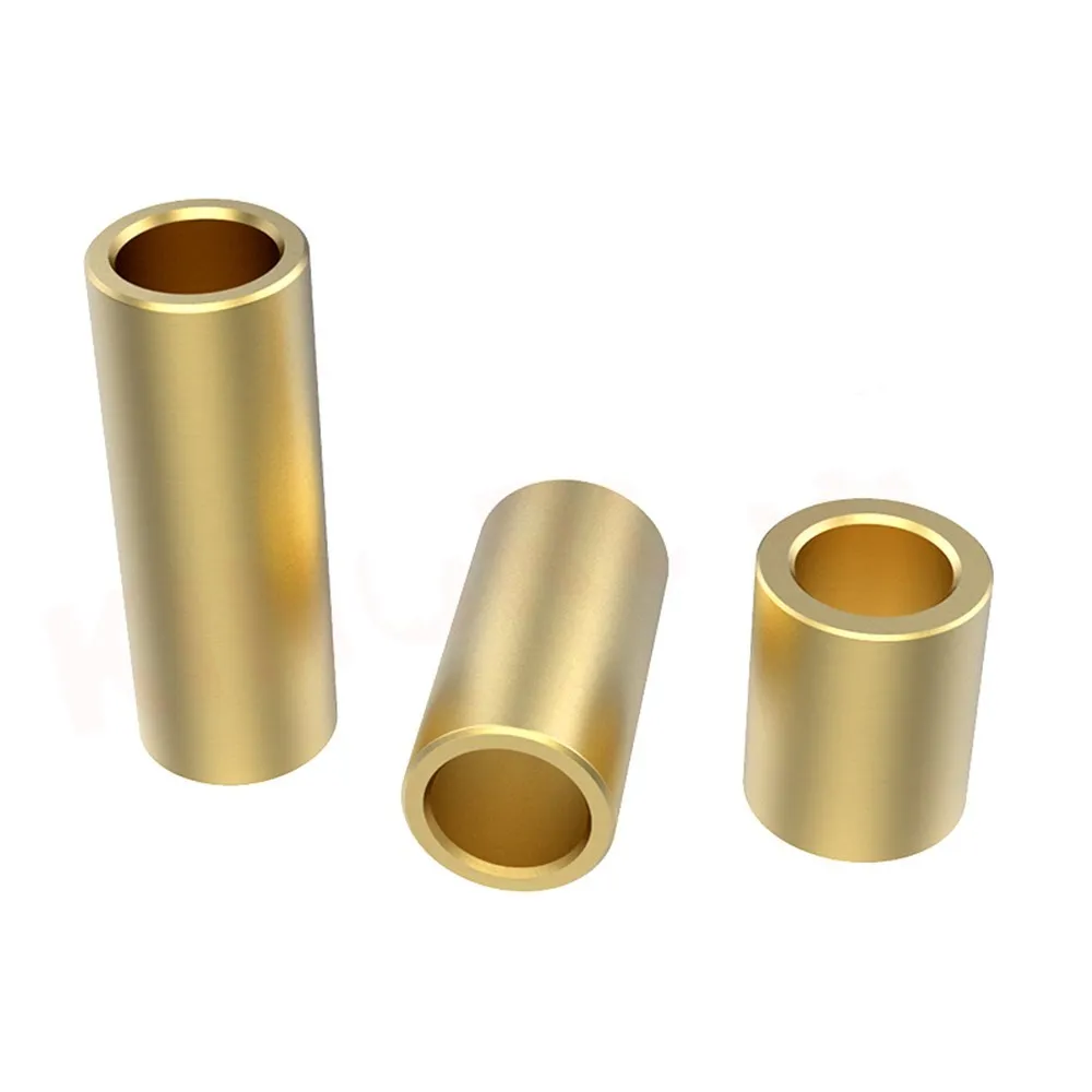 

5pcs Self Lubricating Brass Copper Bearing Bushing Sleeve 8mm 3D Printer Slider Accessory 8x11x22mm 8x11x30 8x12x15