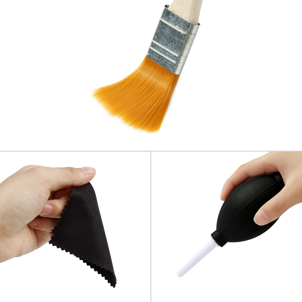 Dust Cleaner Air Blower Pump Brush Screen Clean Cloths For Sony Playstation DualSense Dualshock 5 4 PS5 Disassembly Opening Tool
