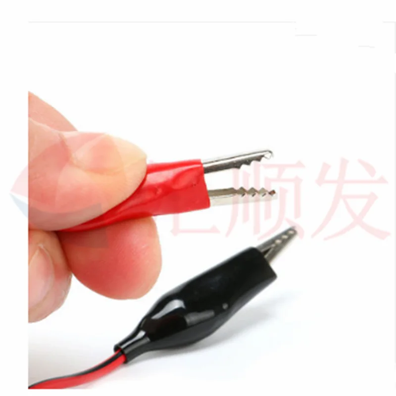 مزدوج الرأس التمساح كليب الحبل الموز التوصيل إلى التمساح كليب اختبار خط اختبار الطاقة خط 2 خطوط 4 مقاطع 2 المقابس 2 مقاطع