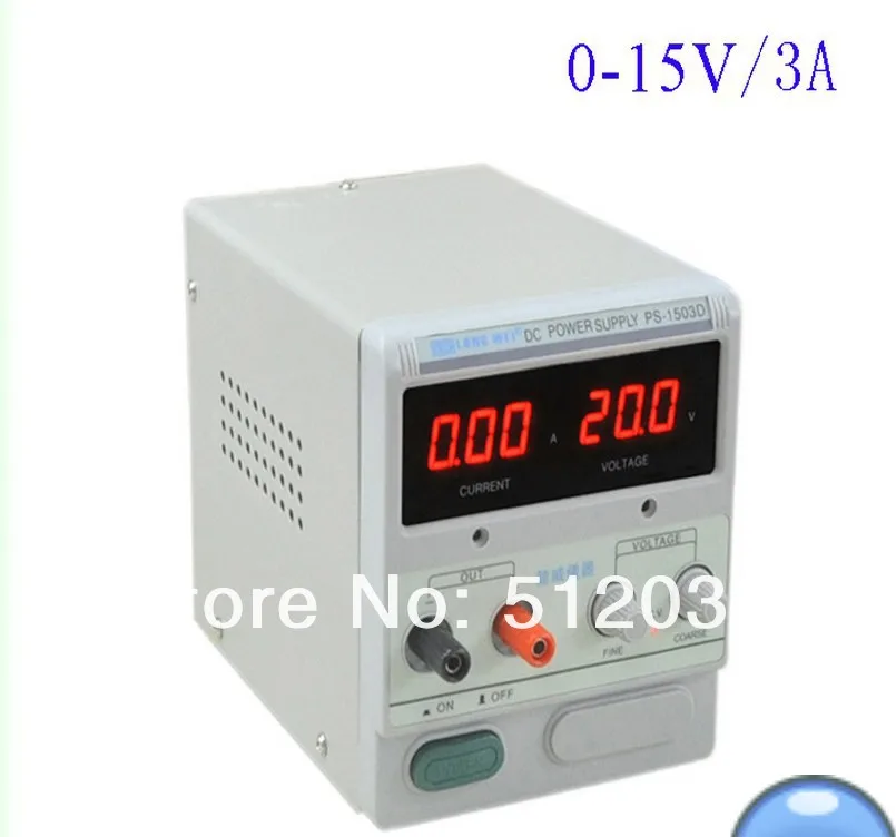 DC Power Supply LW PS-1503D (0-15V/3A)