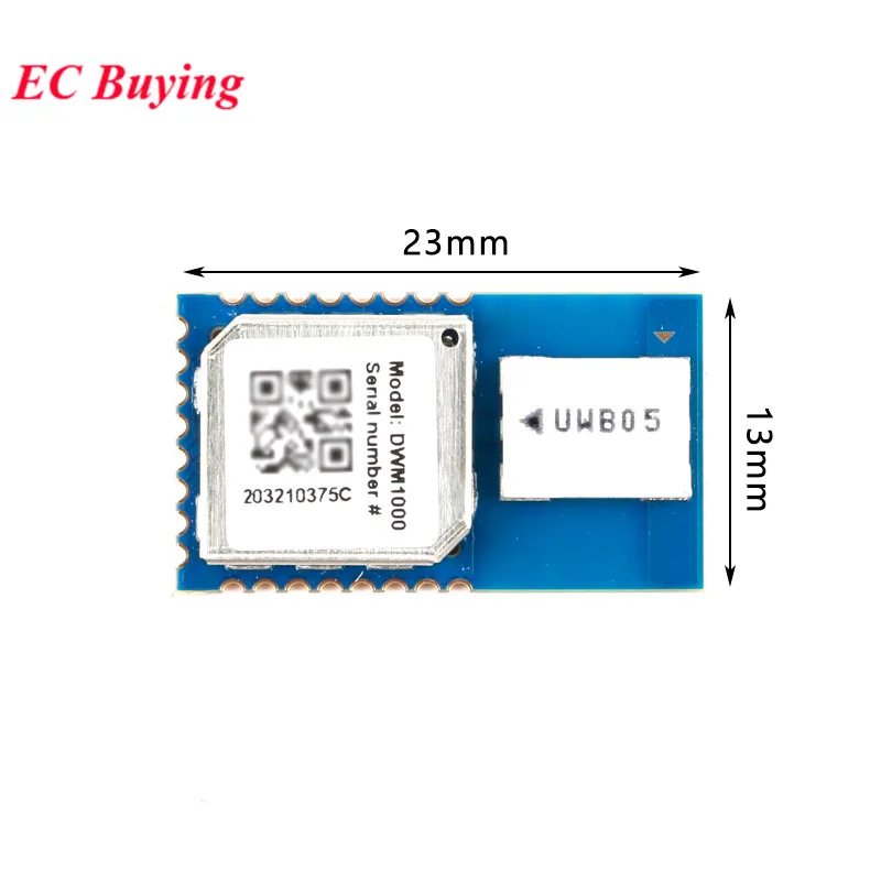 1-5Pcs DWM1000 Position Module DW1000 Ultra-wideband Indoor UWB Positioning Difference System Low Power Consumption HT1818Z3G5L