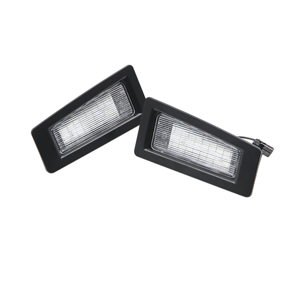 2Pcs For Mazda 3 Axela 2014-2018 For Mazda CX-3 CX3 2016-UP White LED License Plate Light Number Plate Lamp